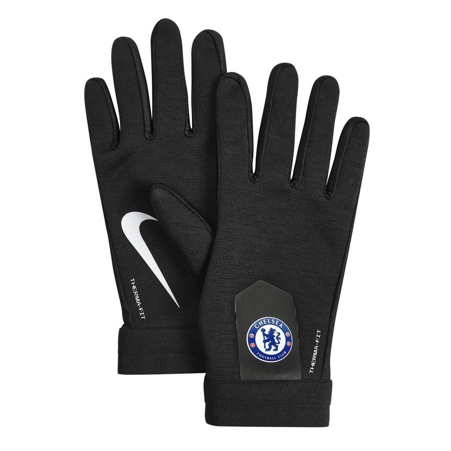 Chelsea Player Gloves Academy Therma-FIT - Blue/White - Men's-SoccerKits Hub | Buy Soccer Jerseys Online